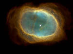 Nébuleuse planétaire NGC 3132 dans les Voiles