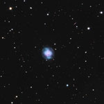 Nébuleuse planétaire NGC 4361 dans le Corbeau