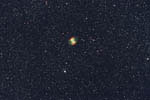 Nébuleuse planétaire Dumbbell (M27) dans le Petit Renard