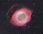 Nébuleuse planétaire Hélix (NGC 7293) dans le Verseau