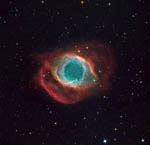 Nébuleuse planétaire Hélix (NGC 7293) dans le Verseau