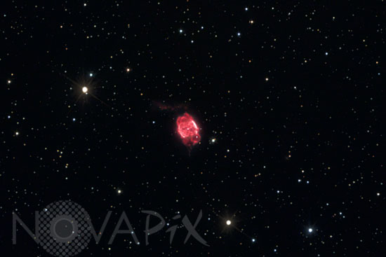 Planetary nebula NGC 40 in Cepheus