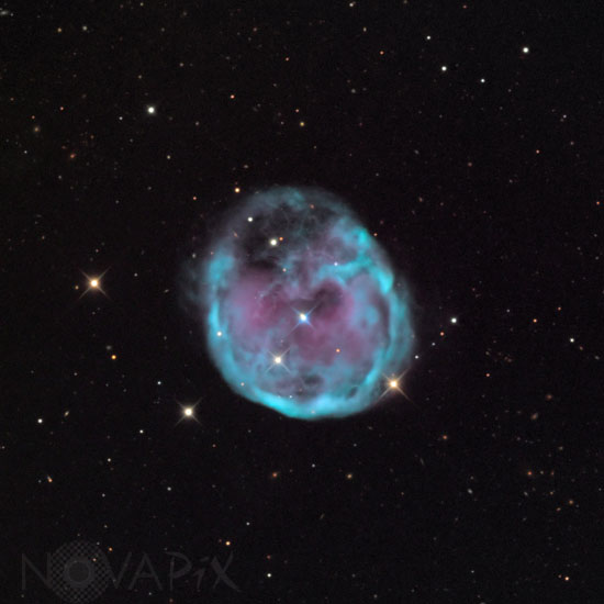 Planetary nebula NGC 246 in Constellation Cetus