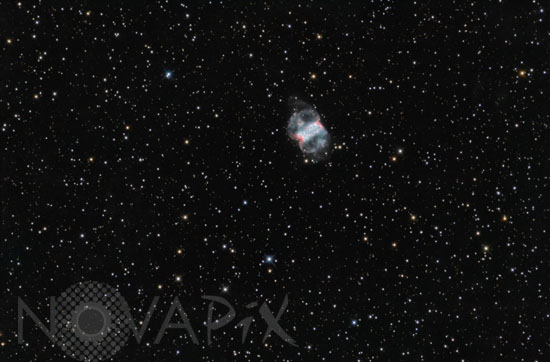 Nébuleuse planétaire M76 (NGC 650-51) dans Persée