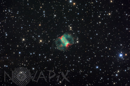 Nébuleuse planétaire M76 (NGC 650-51) dans Persée