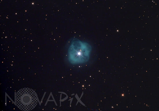 Planetary nebula NGC 1514 in Taurus