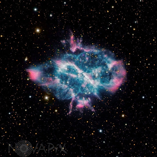 Nébuleuse planétaire NGC 5189 dans la Mouche