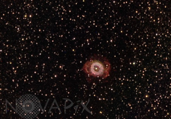 Nébuleuse planétaire NGC 6369 dans Ophiuchus