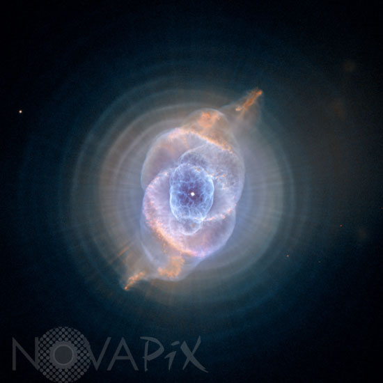 Nébuleuse planétaire NGC 6543 dans le Dragon