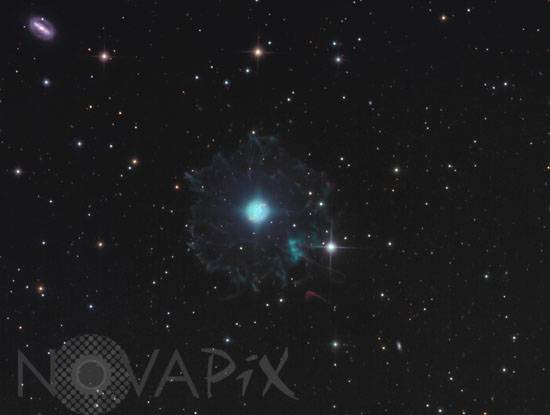 Nébuleuse planétaire NGC 6543 dans le Dragon