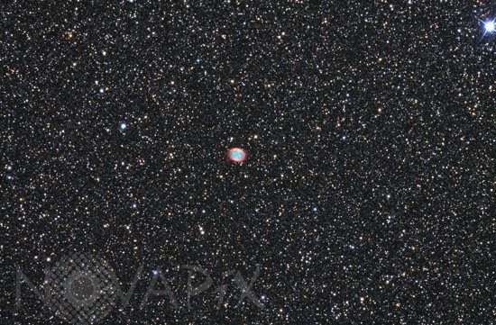 Nébuleuse planétaire NGC 6563 dans le Sagittaire
