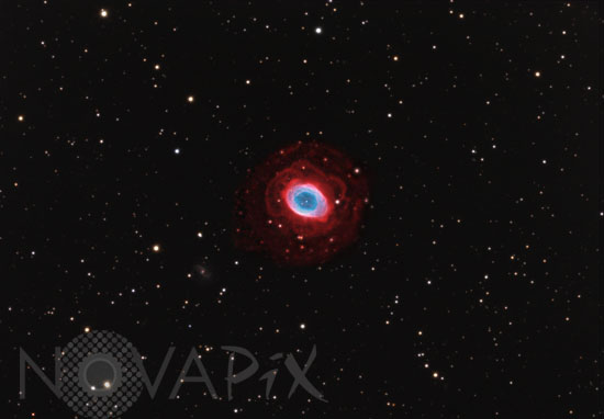 Nébuleuse planétaire M57 (NGC 6720) dans la Lyre