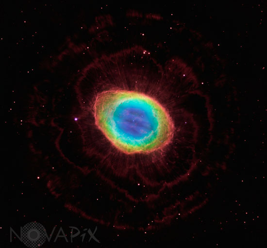 The Ring nebula M57 in Lyra