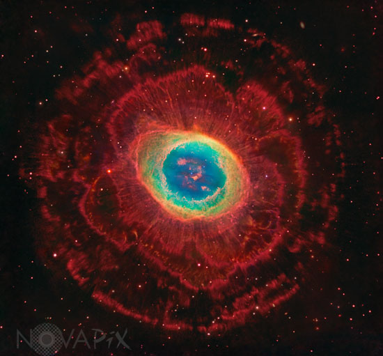 Nébuleuse planétaire M57 (NGC 6720) dans la Lyre