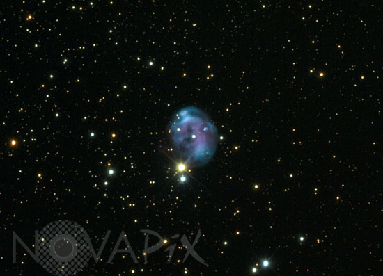 Planetary nebula NGC 7008 in Cygnus