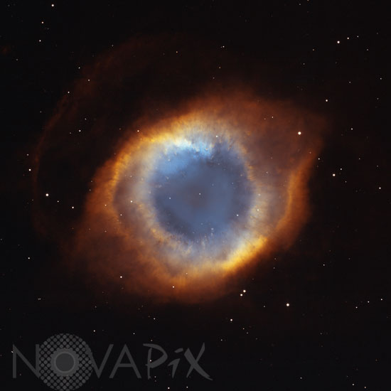 Nébuleuse planétaire Hélix (NGC 7293) dans le Verseau
