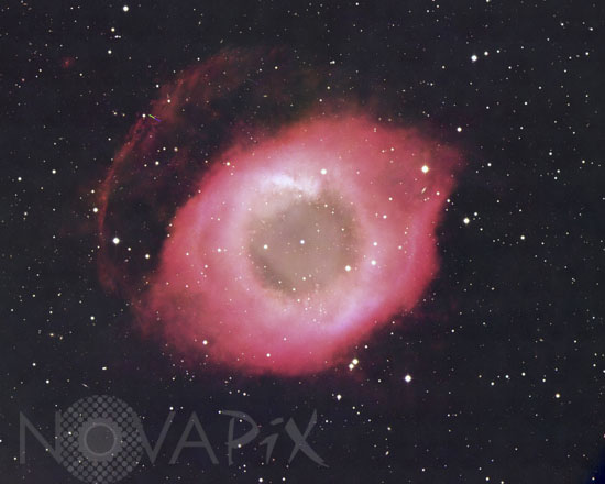Planetary nebula Helix in Aquarius