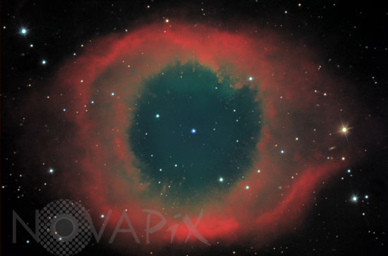 Planetary nebula Helix in Aquarius
