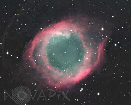 Nébuleuse planétaire Hélix (NGC 7293) dans le Verseau