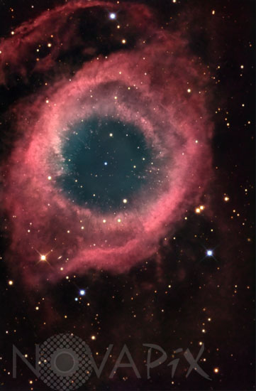 Nébuleuse planétaire Hélix (NGC 7293) dans le Verseau