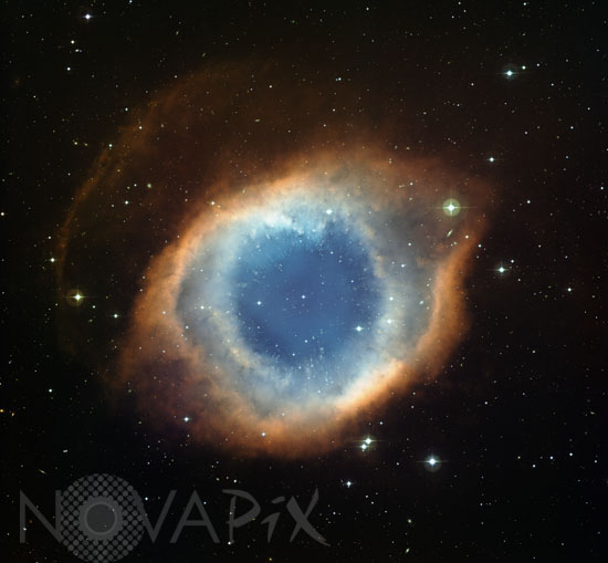 Nébuleuse planétaire Hélix (NGC 7293) dans le Verseau