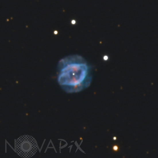 Nébuleuse planétaire NGC 7354 dans Céphée