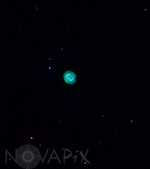 Planetary nebula NGC 7662  in Andromeda
