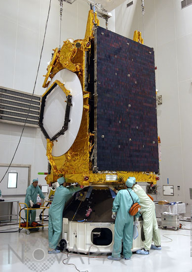 Syracuse 3A military communication satellite