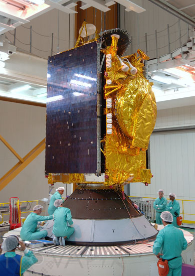 Hot Bird 7A communication satellite