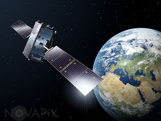 Galileo Satellite - Artist view