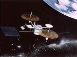 Satellite de communication TDRS-C-Vue d'artiste