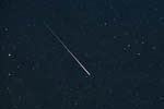 Passage d'un satellite de communication Iridium.