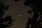 Passage d'un satellite de communication Iridium.