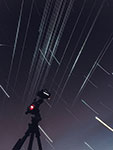 Passage de satellites Starlink