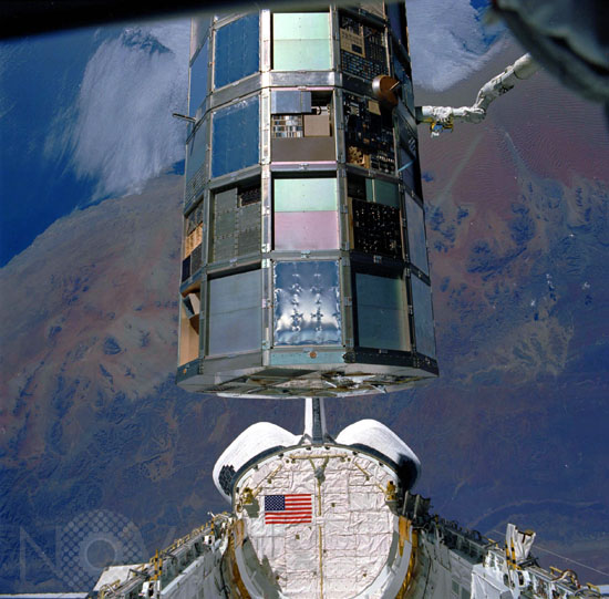 LDEF Retrieval over the Namib Desert, Namibia, Africa