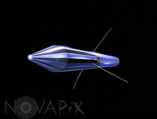 Explorer 1 satellite. 1958