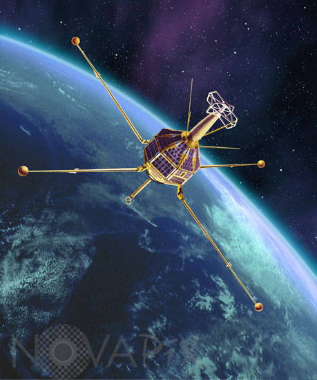 Satellite artificiel FR-1- Illustration