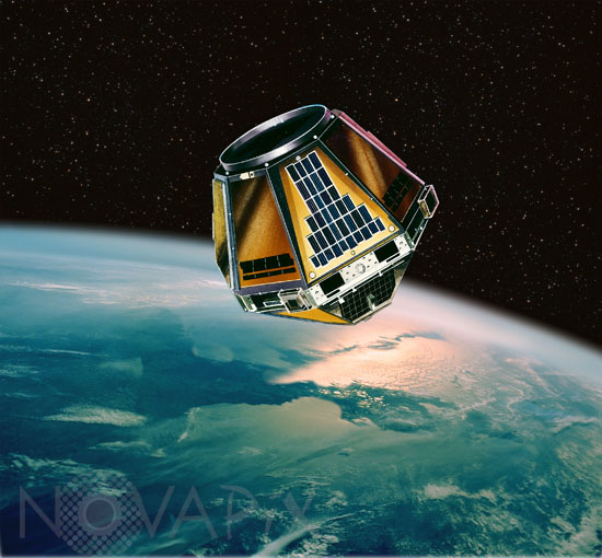 Satellite artificiel Pollux - Illustration