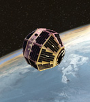 Satellite artificiel Castor - Illustration