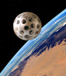 Satellite artificiel Stella- Illustration