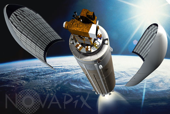 Lancement du satellite Helios 2A