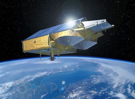 Satellite CRYOSAT-2 - Vue d'artiste