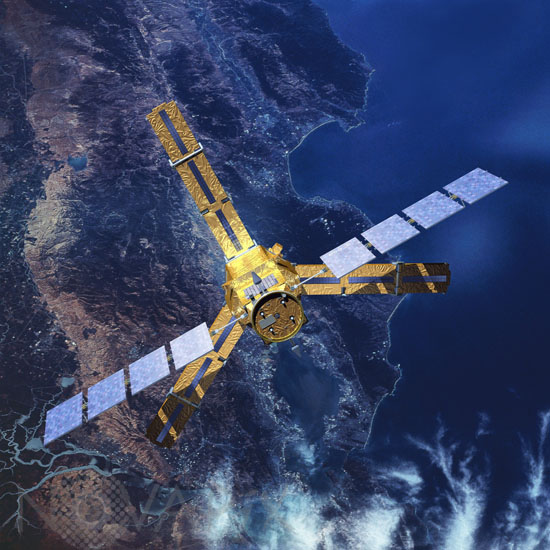 Satellite SMOS - Vue d'artiste