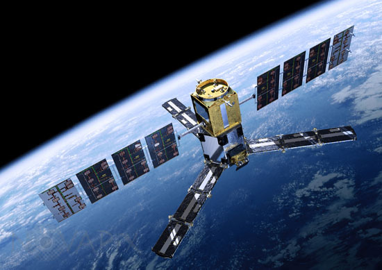 The SMOS satellite - Artist view