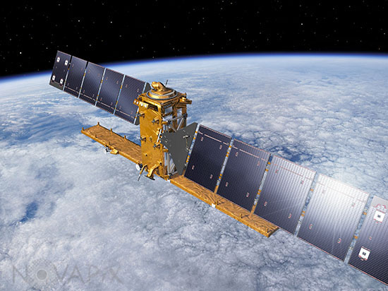 Satellite Sentinel-1 - Vue d'artiste