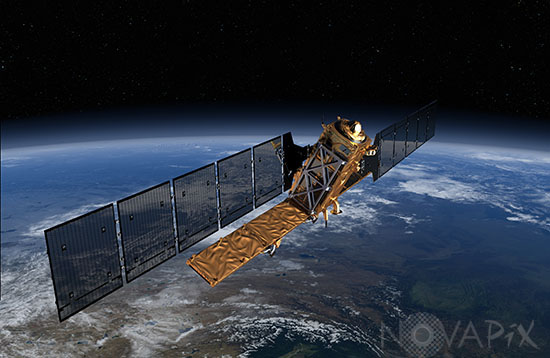 Sentinel-1 satellite - Artist view