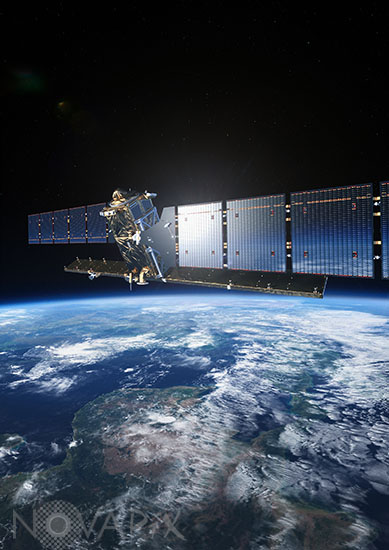 Sentinel-1 satellite - Artist view