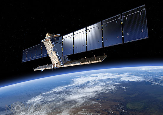 Sentinel-1 satellite - Artist view