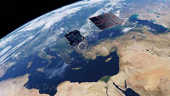 Sentinel-3 satellite - Artist view