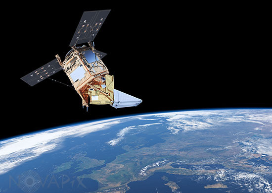 Sentinel-5P satellite - Artist view